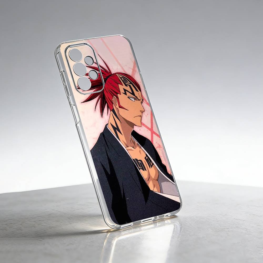 B-Bleachs K-Kurosaki-i Renji Phone Case Transparent Silicone Soft For Samsung S25,S24,S21,S22,S23,S30,Ultra,S20,Plus,Fe Samsung S24ULTRA