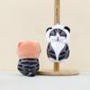 Plush Toy Cat Keychain Fluffy Doll Pendant Backpack Accessory Kids Collectors