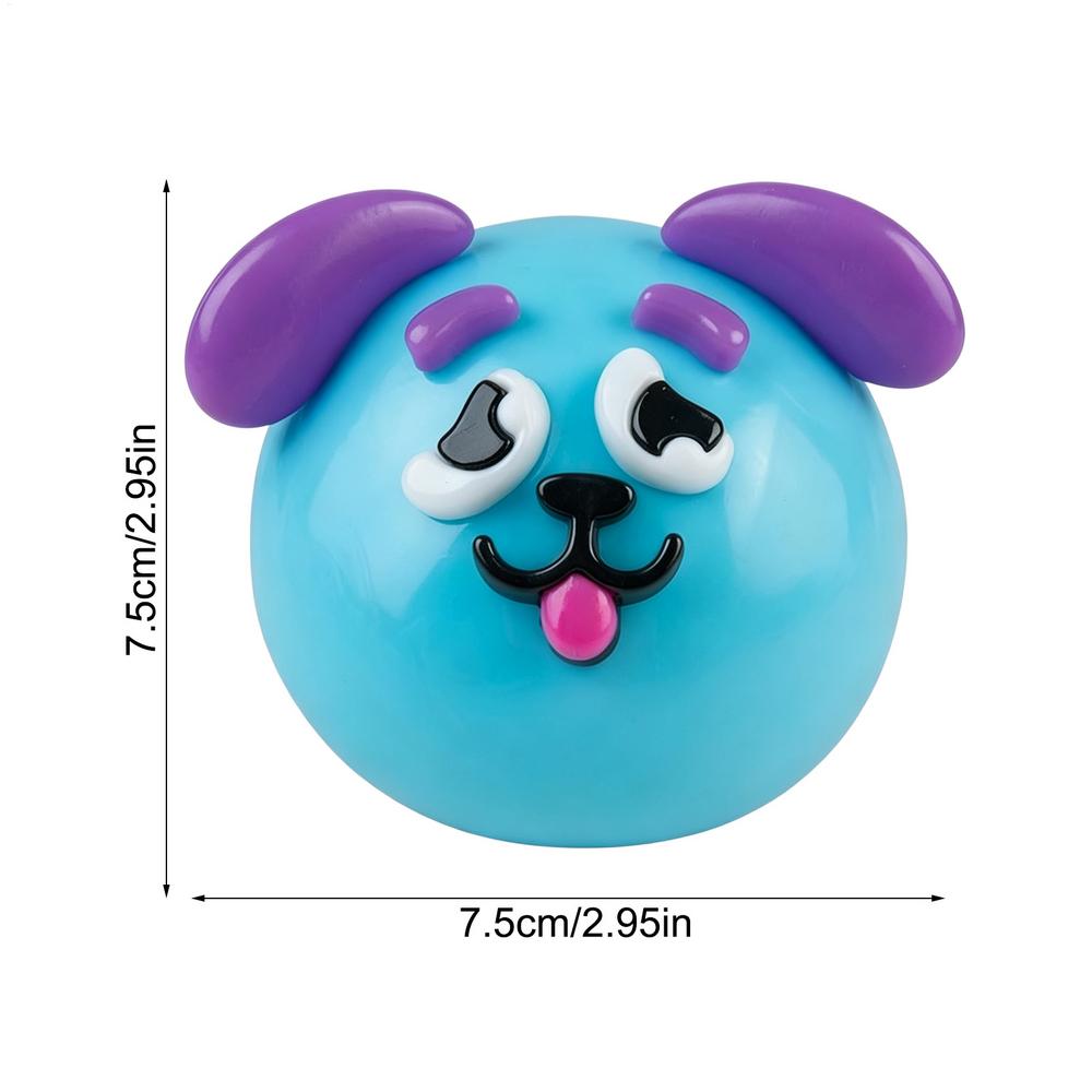 Langzaam Stijgende Squishy Knijpspeeltje Schattige Fidget Stressbal Draagbaar Ontspanningsgadget Zacht Decompressiespeeltje voor Thuis Kinderen Volwassenen