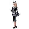 Halloween Evil Clown Costume, Circus Revival Thriller Cosplay Vampire Clown
