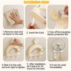 Pot Lid Holder Wall Mount Suction Cup Cutting Board Organizer Kitchen Pot Lid Rack For Home Cooks Apartment Homemakers Cooking