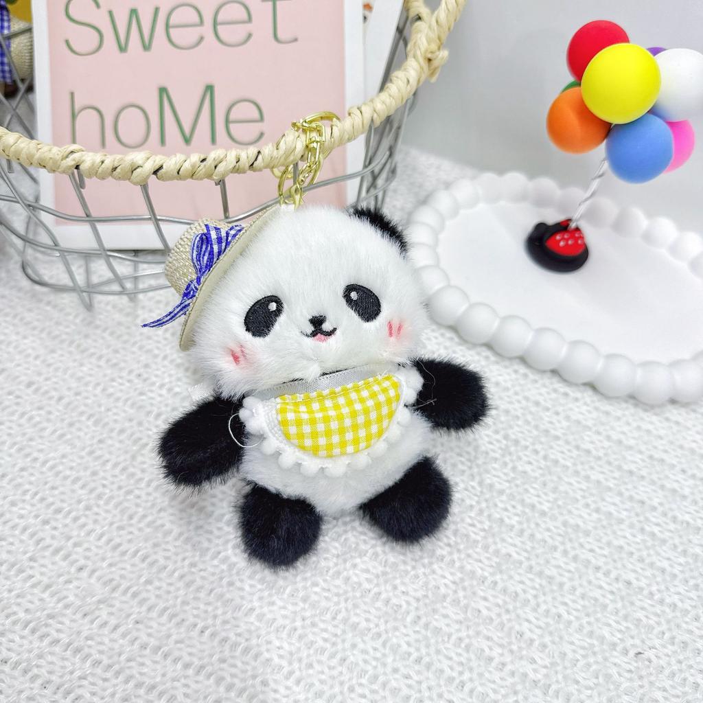 Cute Panda Pendant, Teddy Bear Doll Pendant, Panda Keychain, Chengdu Panda Gift