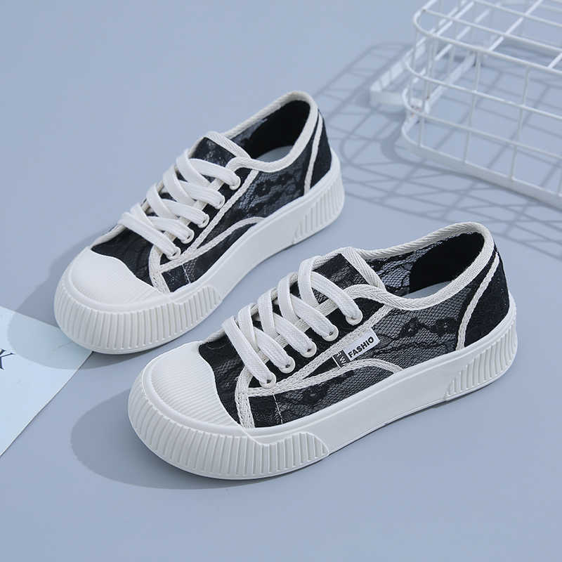 Fashion Height Up Lace Up Black Moccasin Casual Sneakers Black Spring Women's Shoes Size 46 Sports Imported Tenes Bity Cosplay
