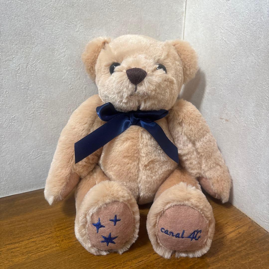 canal 4 Beauty and the Beast stuffed bear with music box