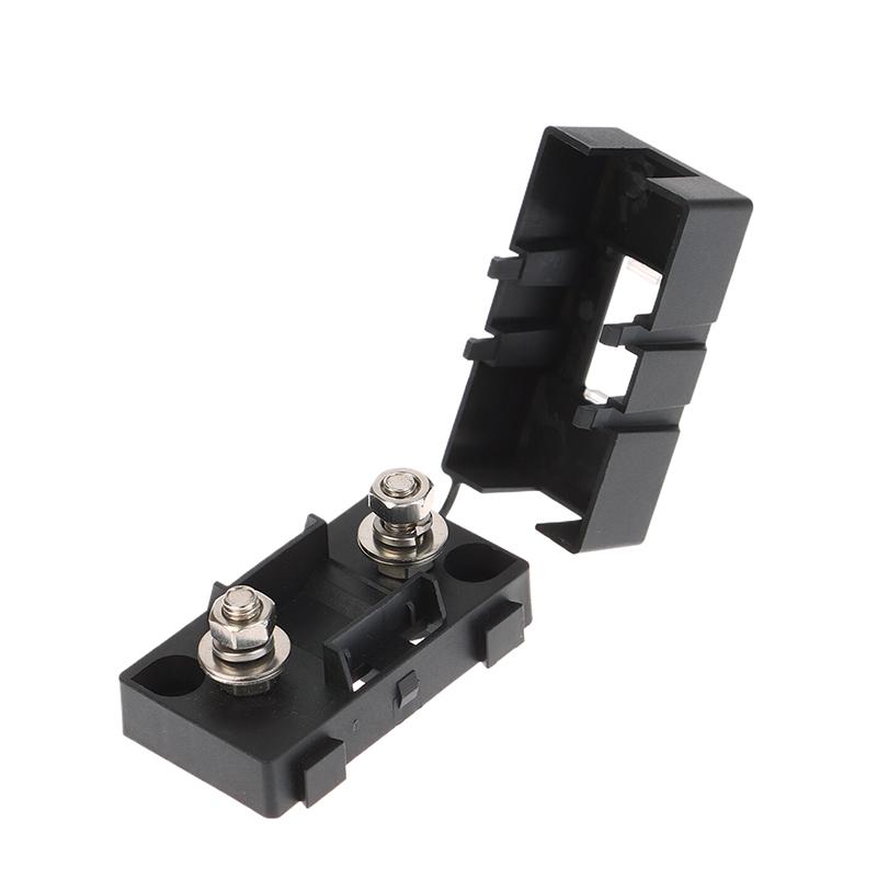 1 Set 20V 30V 40A 50A 60A 70A 80A 100A 125A 150A 200A Ans Trumpet Fork Plug Fuse Bolt Fixed Insurance And Safety Plate Base