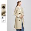 Ta Tu Women's Korean Style Mid-Length Trench Coat
