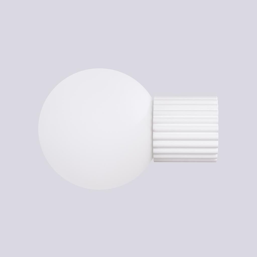 Halo Wall Lamp White IP44