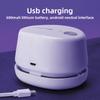 Portable Desktop Vacuum Cleaner - Rubber Debris Office Computer Smoke Dust Cleaning Vacuum Cleaner