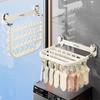 Folding Socks Drying Clips Rotating Balcony Drying Hanger Baby Clothes Drying Rack  Bathroom