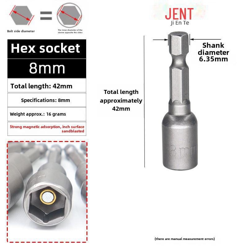 Magnetic Hexagonal Handle Screw Socket Head Drill Accessories