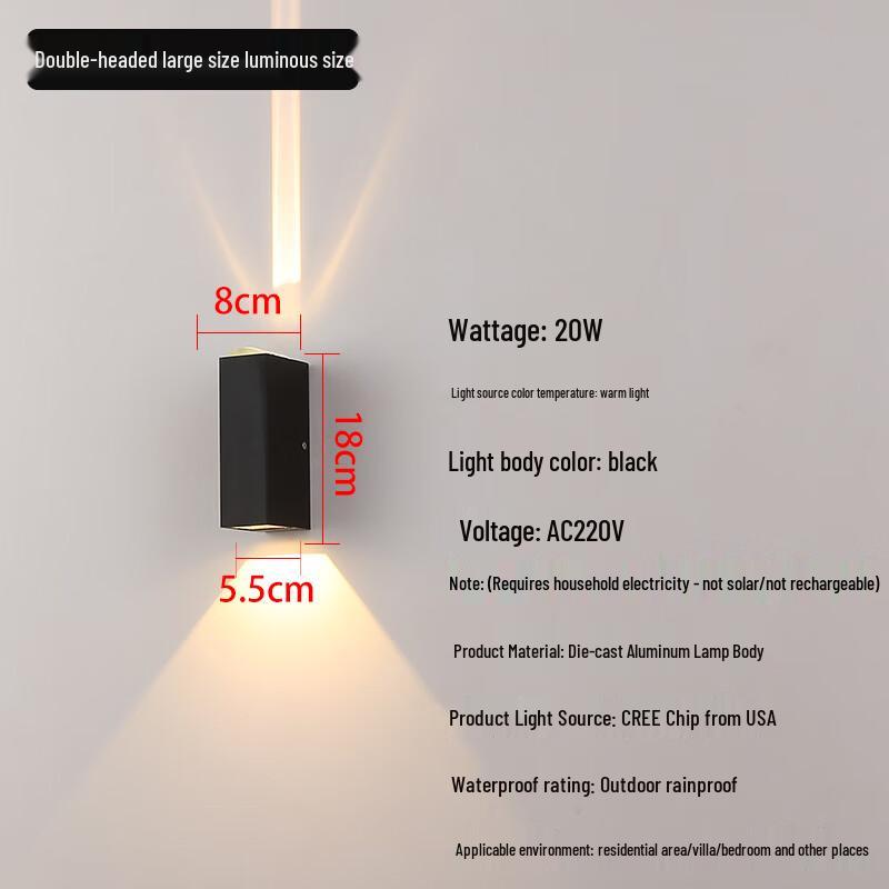 LED Corridor Wall Washer Light
