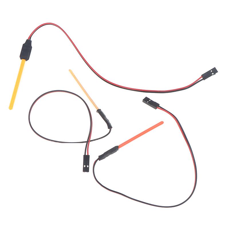 Simulation Glowing Flagpole Led Light For 1/18 1/24 Rc Crawler Car Upgrade Parts Decoration Accessories