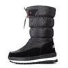 Fashion Winter Thick Women's Snow Boots Warm Plush Mid-calf Boots Non Slip Waterproof Platform Snow Boot Casual Female 2025 New