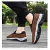 Men's Sports Shoes with Soft Soles, Dad's Shoes, One-piece Style, Suitable for Middle-aged and Elderly People for Walking.