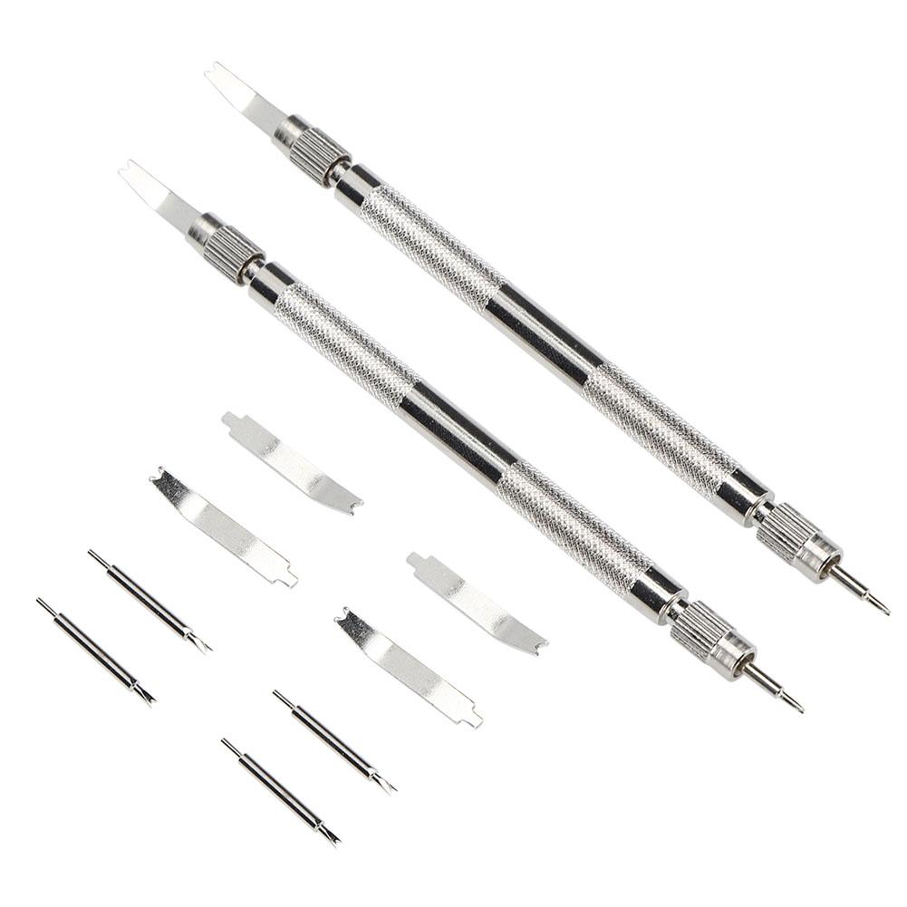 

Набор ручных инструментов для ремонта вилок для часов, 2 шт., из легированной стали с двойной головкой для замены ремешка