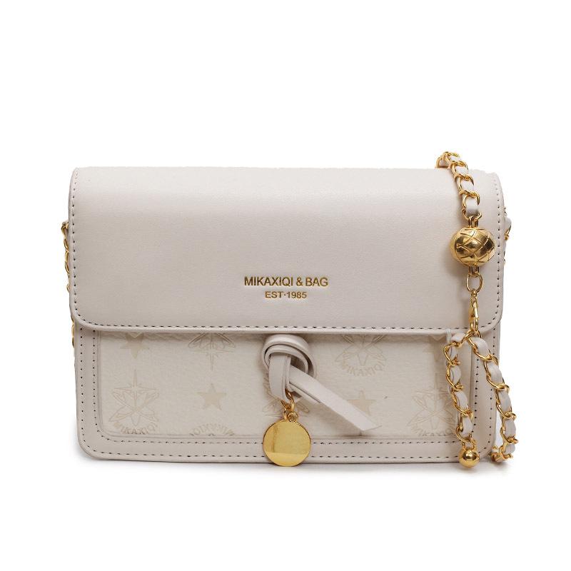 2025 New Korean Version of High-end Texture Fashion Embossed Temperament Small Square Bag Women's Commuting Casual Versatile Messenger Bag