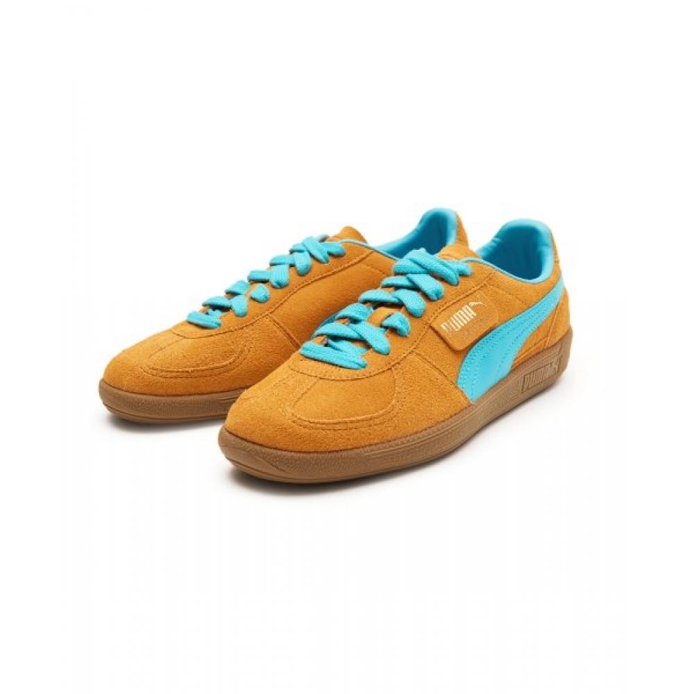 Puma Palermo   Cheddar  Aqua 396463 13
