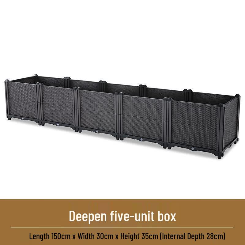 Ying Tang Deepened Multi-layer Balcony Planter Box
