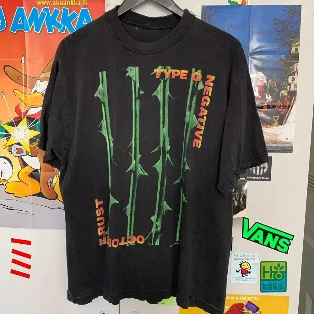 ZX Type O Negative Band Basic Style Casual Tshirt Luxury Band Brand for Men and Women