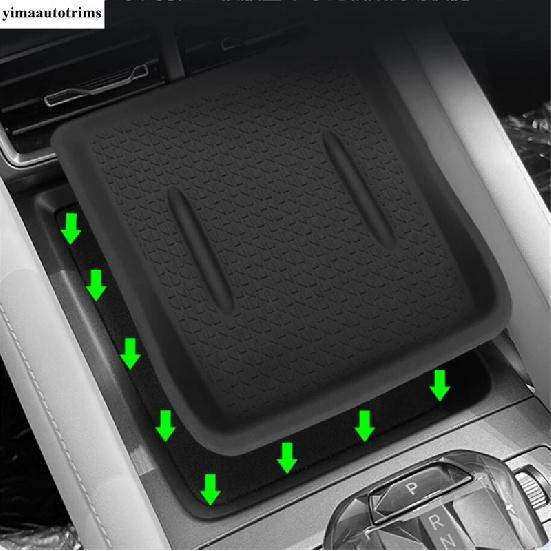 Car Phone Wireless Fast Charging Charger Non-slip Pad Silica Gel Interior Accessories Fit For BYD Yuan Pro Yuan UP EV 2024 2025