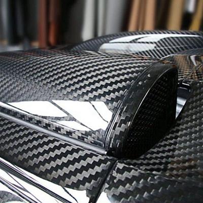 10/30/50*200cm Vinilo Adhesivo Envolvente de Fibra de Carbono 5D de Alto Brillo Pegatinas y Calcomanías para Motocicleta, Tableta, Accesorios de Coche, Estilo de Coche