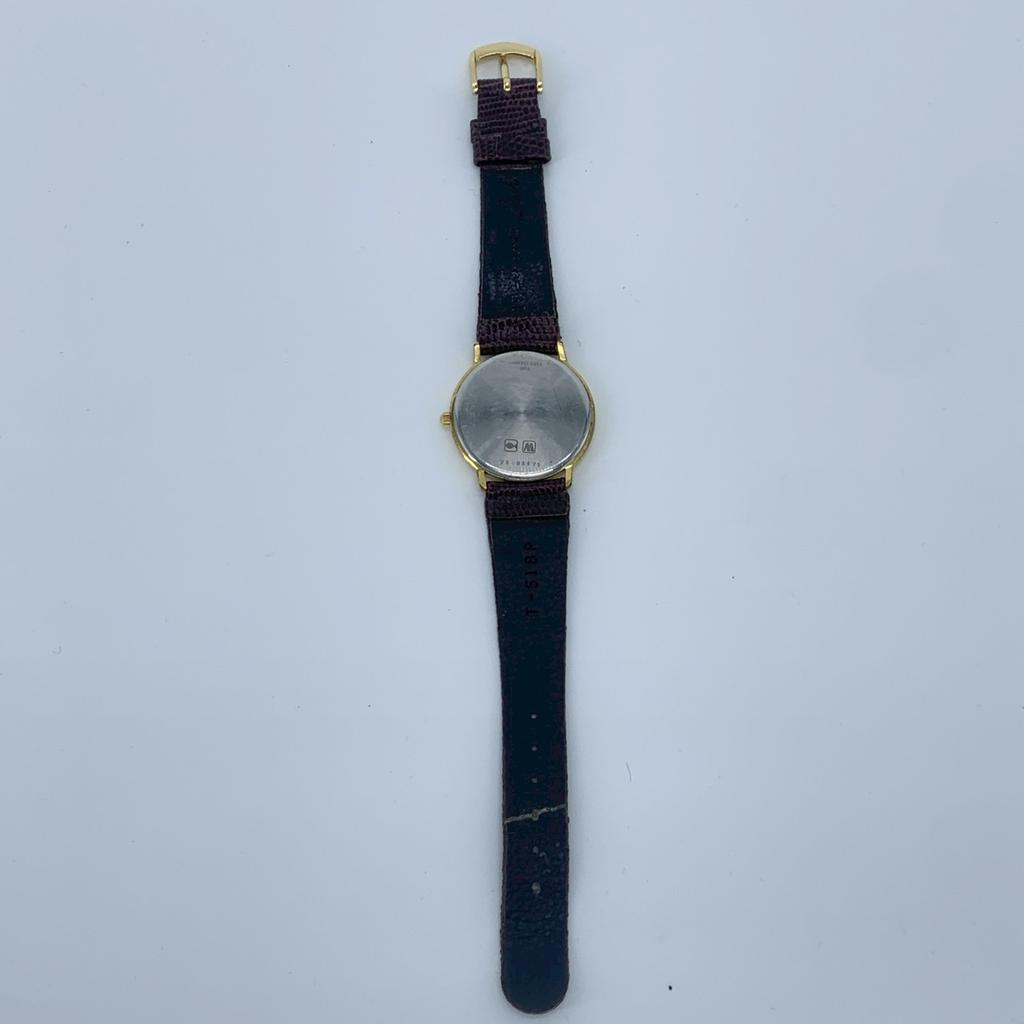 New Batteries Working Good LONGINES Grand Classic L4.637.2 Quartz QZ Battery Powered Men's Watch Champagne Gold Dial Stainless Steel 2-hand Cleaned