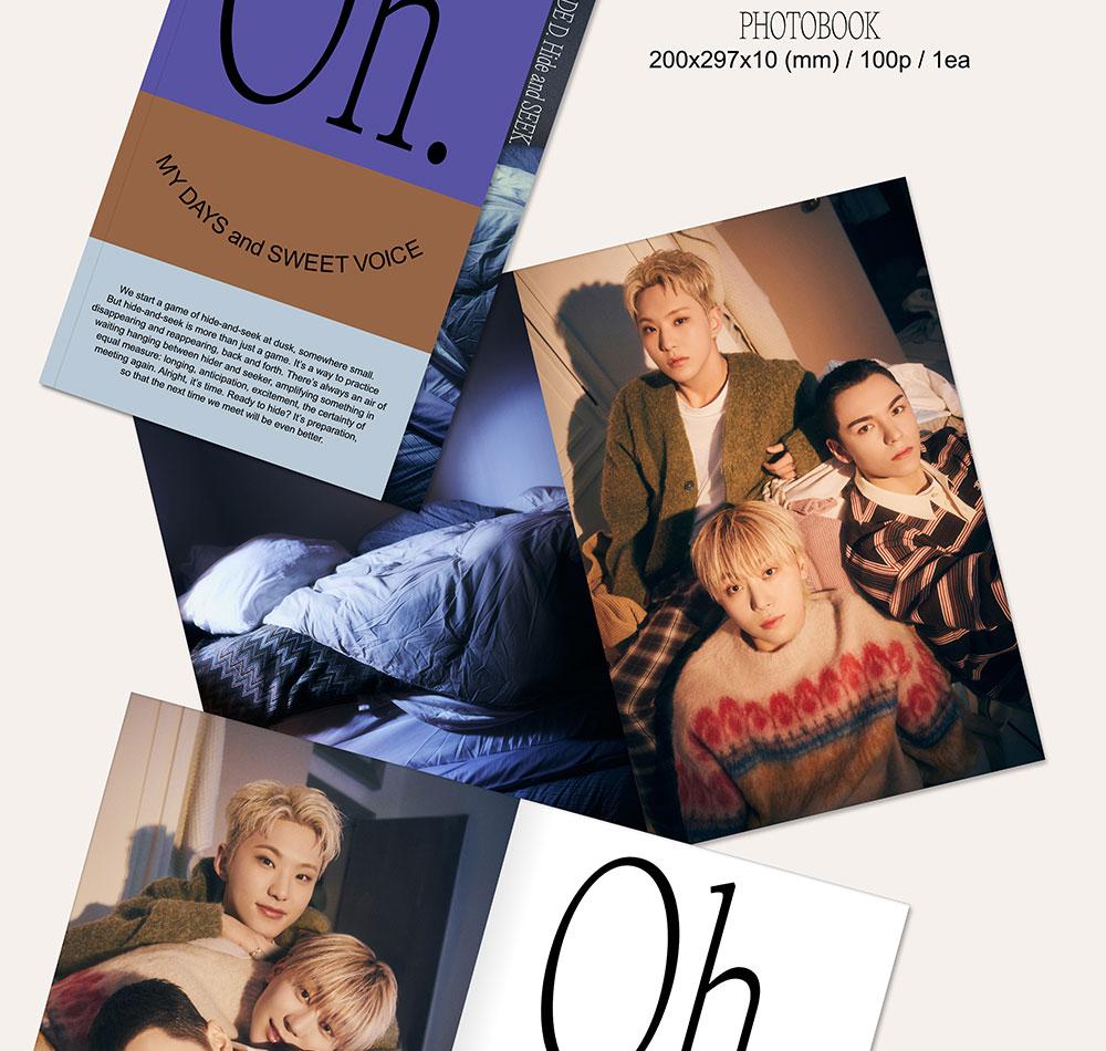 [POB] SEVENTEEN - SEVENTEEN UNIT FOTOBOK : Avsnitt C,D