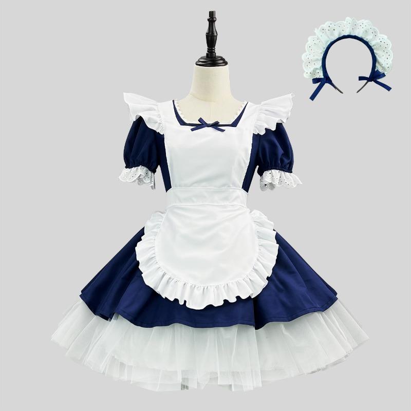 Maid daily cute outfit ladies boss dress lolita full suit