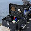 65L Motorrad Topcase Universelle Motorrad Heckbox mit Lederfutter