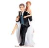 Topper divertenti per torta nuziale Bambole Romantici Sposi Figure Stand Topper Decorazioni Forniture Sposarsi Statuetta in Resina
