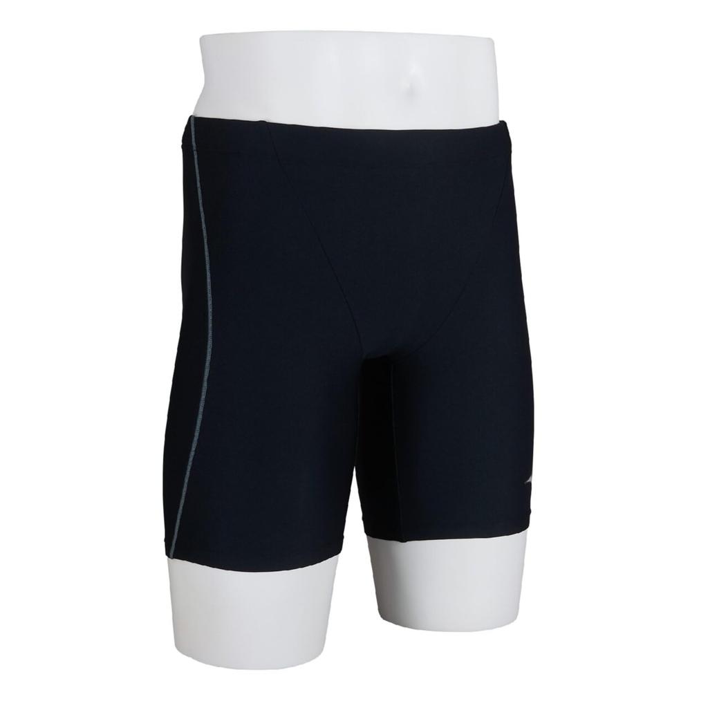 Mizuno Basic Half Size 90 X for Competitive and School Use Men's Swimsuit, Spats, N2MBDA11, (Black Gray, 4XL), Swimming, Fitness,