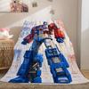Gundam Luxury Flannel Lightweight Blanket Home Decor Sofa Bed Travel Cover Family Gift For All-Season LXR103