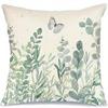 Short Plush Material Pillowcasehome Decor Welcome Home & Nature-Inspired Decorative Pillows Pattern Cushion Cover Suitable For S