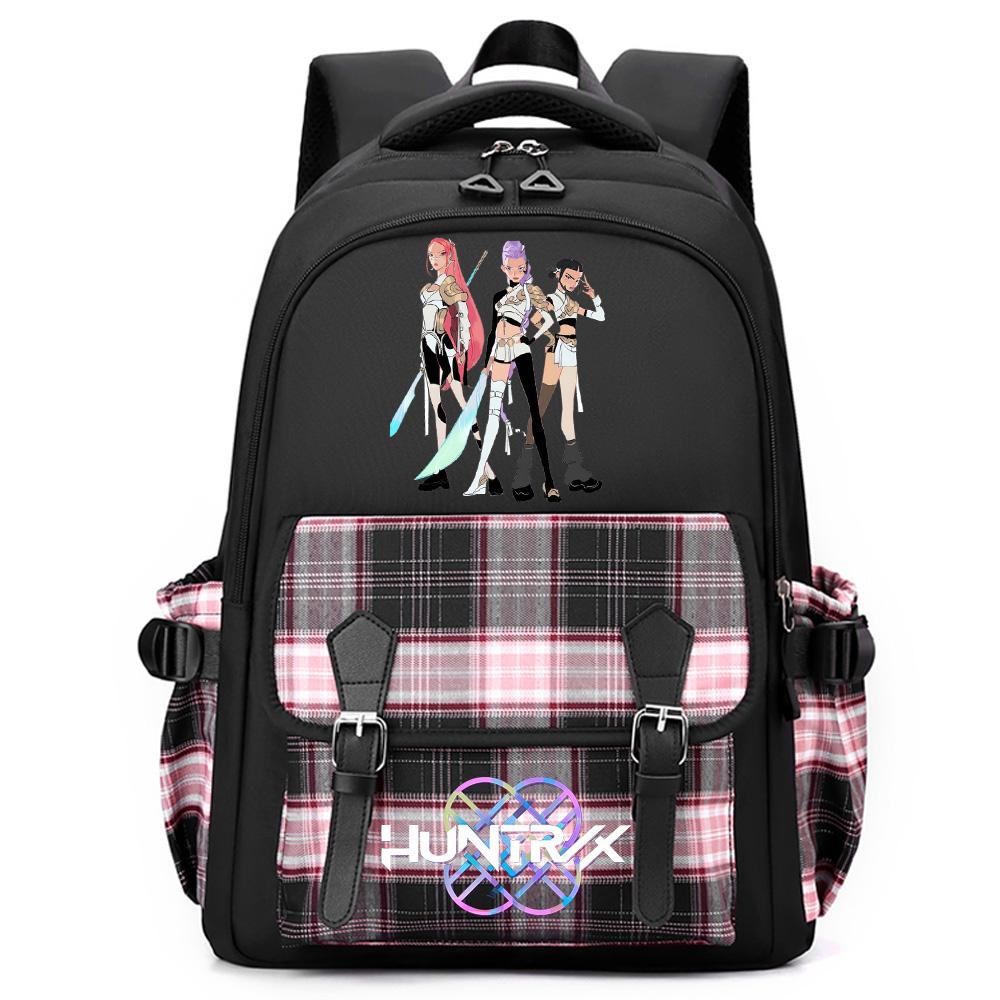 K-Pop Printed Large Capacity Backpack for Teenger Student Girl Boy Schoolbag Bookbag Women Large Capacity Waterproof Travel Bag Kid Gift Rucksak