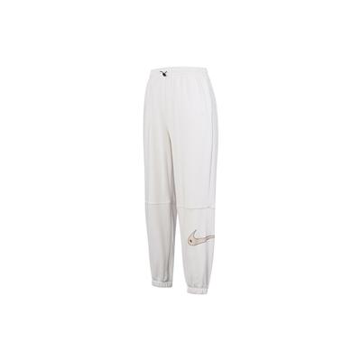 Casual Αθλητικά Ζεστά Παντελόνια Jogger Γυναικεία Κάτω Ρούχα Λευκό DM6206-030