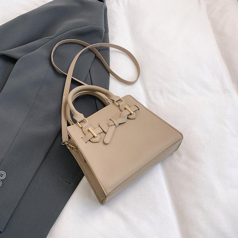 Handtasche neu modisch schlicht hochwertiges Designgefühl lässig vielseitig tragbar Schulter Umhängetasche