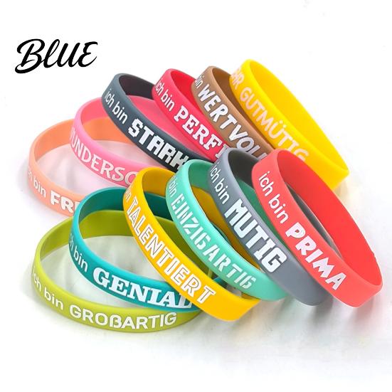 Bulk Party Bag Fillers 12Pcs Motivational Message Bracelet Inspirational Saying