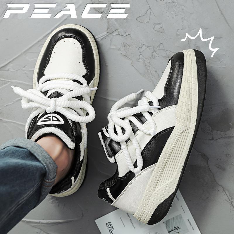 

Fashion Korean version men s shoes casual shoes retro thick baseplate shoes men s sports shoes trendy versatile running shoes 39
