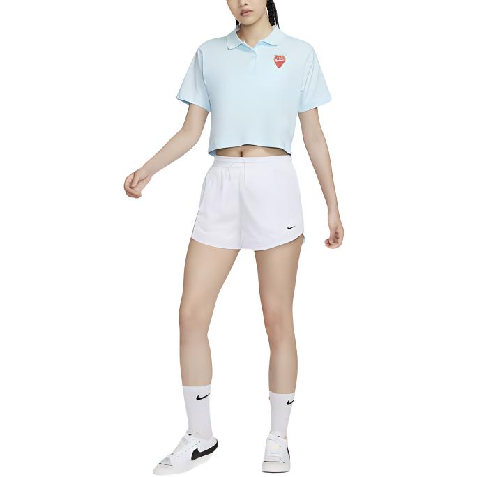 New Nike Windrunner Casual Shorts Women's White FV7501-100