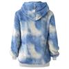 Damen Winter Freizeit Mode Locker Plüsch Kordelzug Kapuzenjacke
