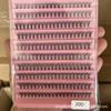 30P40P Hot Melt Multi-Haired False Eyelashes Segmented Self-Grafting Dense Natural Stage Flat False Eyelashes Soft Hair