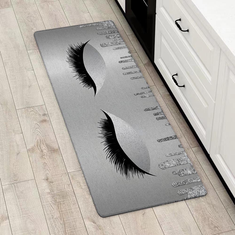 Entrance Front Door Doormat Eyelash Decorative Non-slip Kitchen Rug Living Room Rugs Balcony Bathroom Foot Mat Floor Mats Carpet
