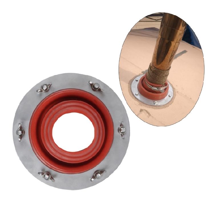 Prise pour poêle de tente en silicone Prise pour poêle de tente chaude Tuyau résistant à la chaleur Prise pour poêle haute température