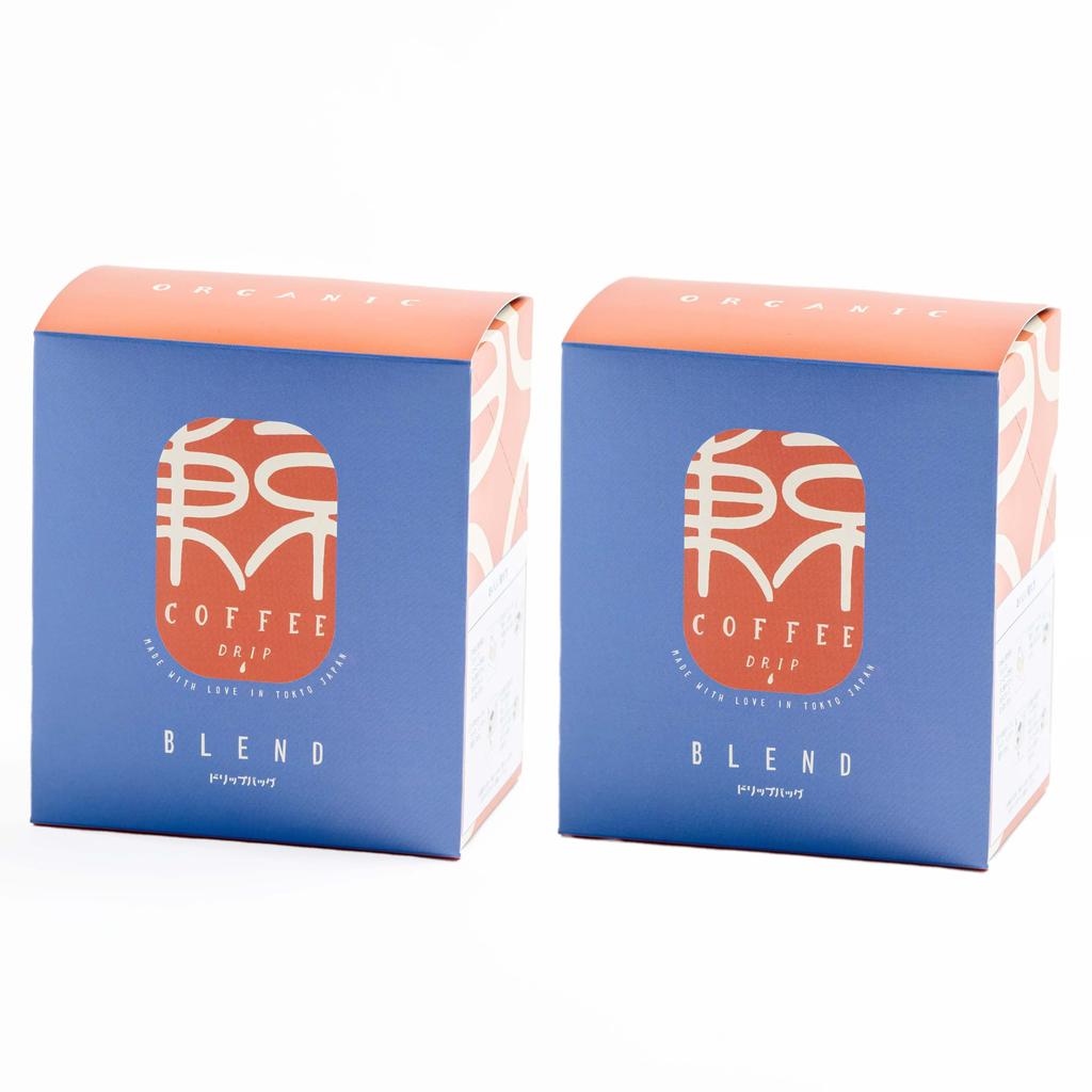 TOKYO COFFEE Original Organic Drip Coffee, Regular Coffee, Drip Packs (5 bags x 2 sets)