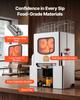 Commercial Orange Juicer Machine, 120W Electric Orange Juice Press, Stainless Steel Orange Squeezer for 20 per Minute, Lemon Citrus Pomegranates