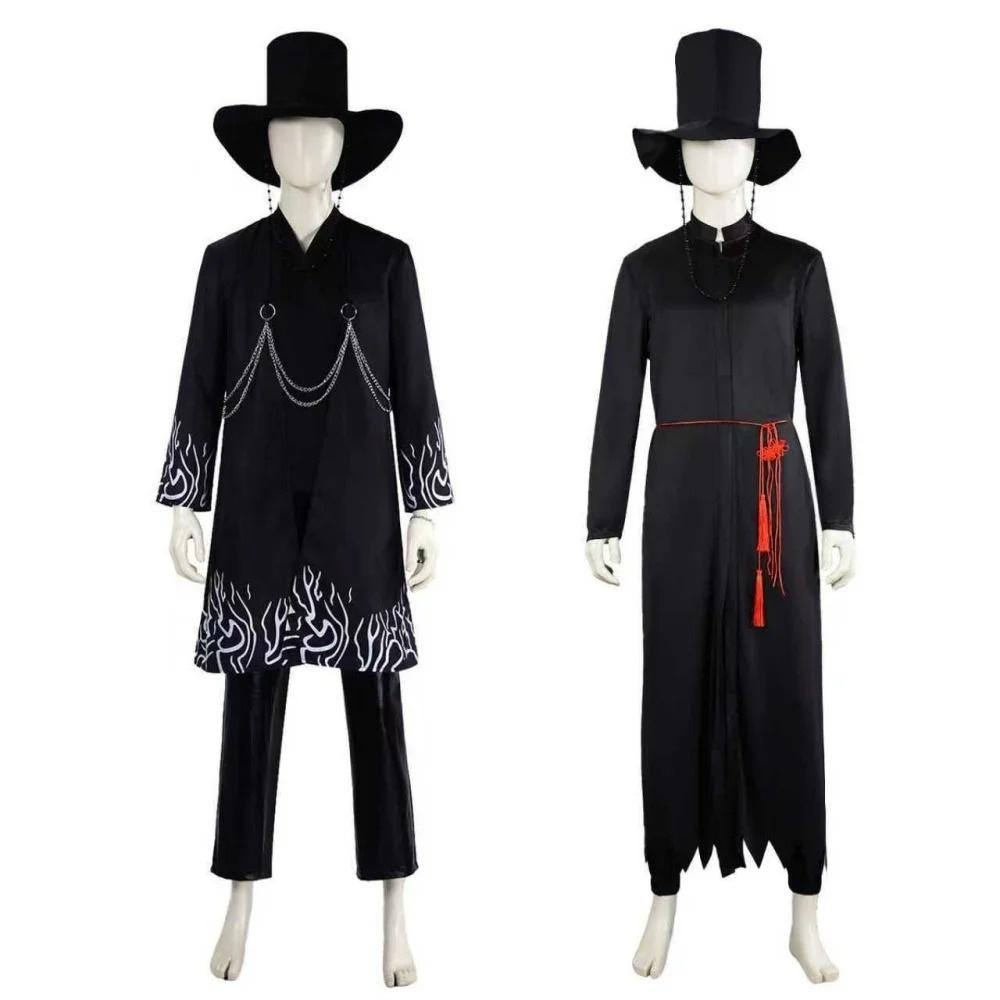 Anime Movie Demon Hunters KPOP Saja Boys Jinu Cosplay Costume Hat Your Idol Outfit Men Halloween Party Costumes