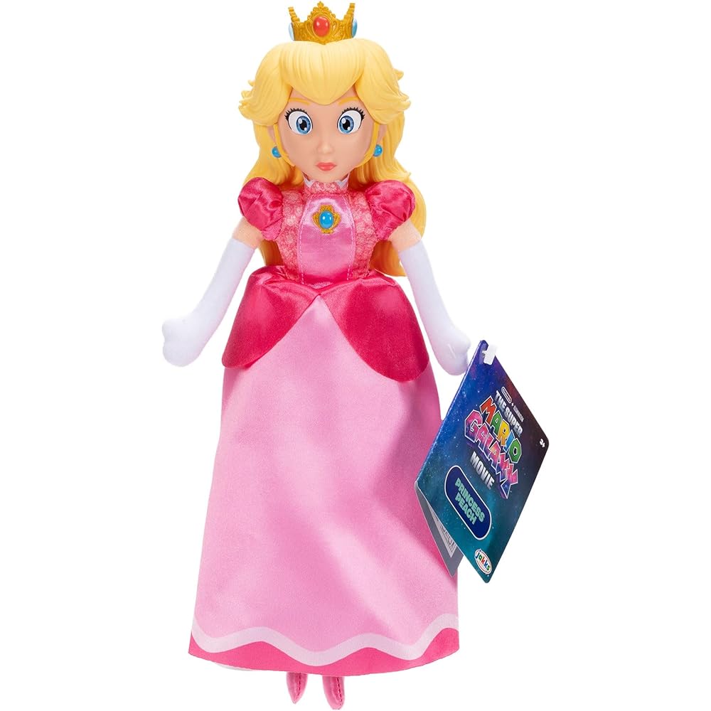 Sanei Boeki The Super Mario Galaxy Soft Figure M Peach 15cm Collectible Toy