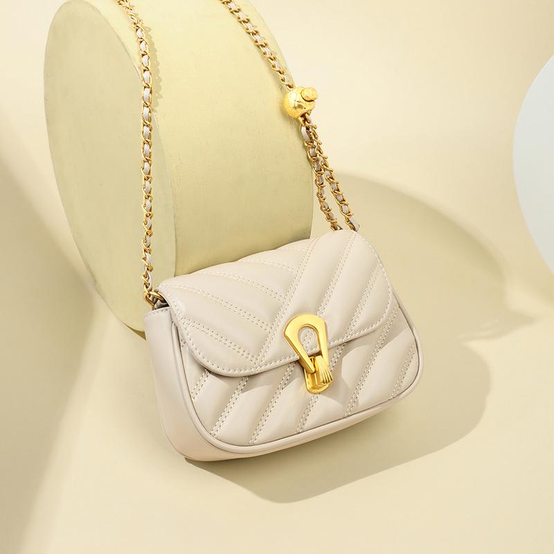 Women's Light Luxury Chain Crossbody Bag: Versatile Spring/Autumn Underarm Bag