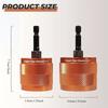 Pipe Cleaner Tool Metal Copper Pipe Cleaner Professional Replacement Cleaning With Brush For Tubing PVC Conduit Metal