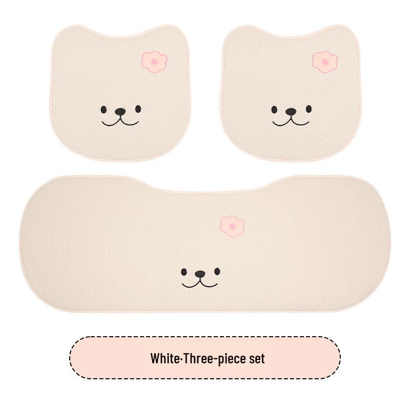 Süßes Cartoon-Bären-Autositzkissen & Universeller Rucksack für BYD Seal 05